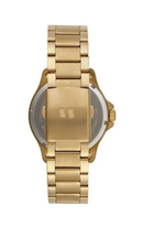 Relógio Seculus Masculino Long Life Preto e Dourado 77312GPSVDA2