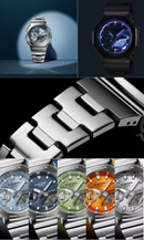 Relógio Casio G-Shock G-Steel GM-2110D-2A Aço Inox Analógico Digital 200M