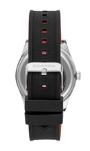 Relógio Mondaine Masculino Branco e Preto Esportivo 33032G0MVNI1