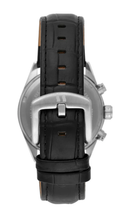 Relógio Masculino Cronógrafo Analógico Couro Prata 77308G0SVNC1