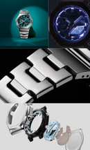 Relógio Casio G-Shock G-Steel GM-2110D-3A1 Aço Inox Analógico Digital 200M