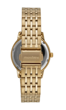 Relógio Feminino Mondaine Dourado com Catraca Serrilhada – 32919LPMVDE2