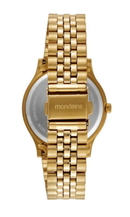 Relógio Mondaine Masculino Dourado Clássico 33033GPMVDA1