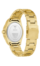 Relógio GUESS Masculino Dourado com Mostrador Azul GW0968G2