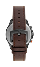 Relógio Seculus Masculino Cronógrafo Aço Marrom 77328GPSVSC3