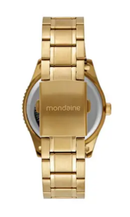 Relógio Mondaine Masculino Dourado 33025GPMVDE1