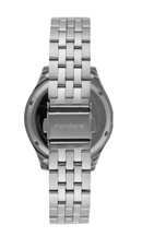 Relógio Mondaine Feminino 99865L0MVNE2 Prata 38mm Elegante 5ATM