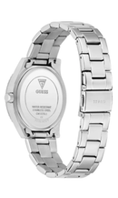 Relógio Guess Feminino Prata com Mostrador Azul Multifuncional GW1035L1