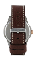 Relógio Orient Masculino MTSCM004 D1MB Azul Couro Aço Inox