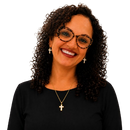 Conjunto Feminino Cruz com Madrepérola Folheado a Ouro