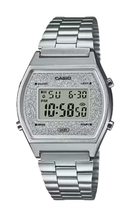 Relógio Casio Vintage Feminino B640WDG-7DF Prata 5ATM