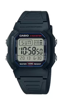 Relógio Casio Digital W-800H-1AV – 10 Anos de Bateria