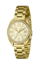 Relógio Lince Feminino Analógico Dourado LRGH262L36