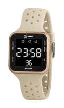 Relógio X-Watch Feminino XLPPD033 PXTX Digital Retangular Silicone