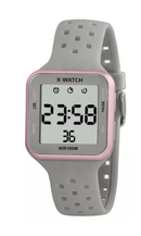 Relógio X-Watch Feminino XLPPD034W BXGX Digital Rosa Silicone