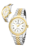Relógio Champion Feminino CH22859B Bicolor Prata e Dourado
