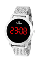 Relógio Champion Feminino CH40106T Digital LED Prata