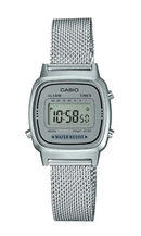 Relógio Casio Feminino Digital Vintage Prata LA670WEM-7