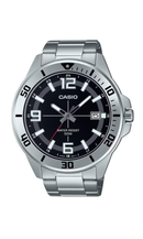 Relógio Casio Masculino Prata MTC-100D-1BV