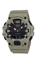 Relógio Casio Masculino Digital Analógico Verde HDC-700-3A3V 100m