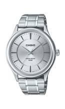 Relógio Casio Analógico Prata Minimalista LTC-100D-7EV Unissex