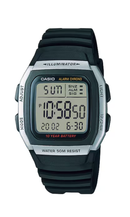 Relógio Casio Digital Esportivo W-96H-1AV Preto Masculino