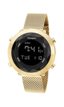 Relógio Champion Feminino Digital Dourado CH48028U