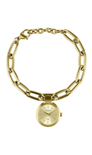 Relógio Lince Chain Feminino Dourado LRG4875L24 Elegante 50M