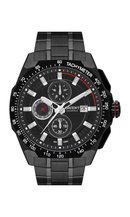 Relógio Orient Masculino Solar Preto MPSSC041G1PX Cronógrafo Safira 46mm 100M