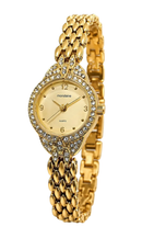 Relógio Mondaine Feminino Dourado 99858LPMVDM1
