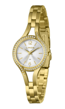 Relógio Lince Feminino Dourado com Zircônia LRGM070L30 S2KX