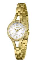 Relógio Lince Feminino Dourado com Zircônia LRGM070L30 B2KX