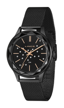 Relógio Lince Feminino Preto Grace LRN4782L40 P1PX Mesh