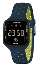 Relógio X-Watch Masculino Digital XGPPD195 Preto Azul 100M