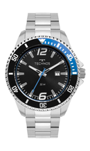 Technos Men's Racer Silver Watch 2115NCN/1A