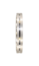 Aliança de Prata Linha Contorno 2,7mm