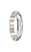 Aliança de Prata Linha Clássica 2,8mm