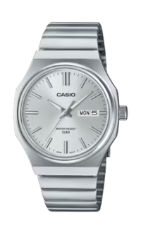 Relógio Casio Masculino Analógico Prata MTP-E735D-7AV