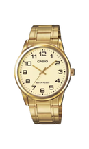 Relógio Casio Masculino Analógico Dourado MTP-V001G-9B
