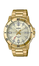 Relógio Casio Masculino Analógico Dourado MTP-VD01G-9EV