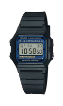 Relógio CASIO Digital Unissex F-105W-1A