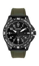 Relógio Mondaine Masculino Lumination Bússola Preto e Verde 32883GPMVPI2