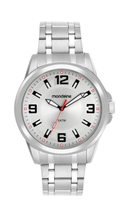 Relógio Mondaine Masculino Quartz Prata 83523G0MVNE4